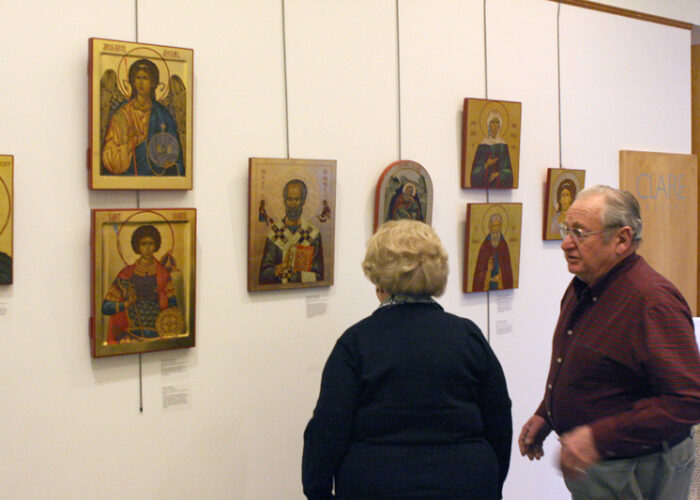 Icons, gallery installation