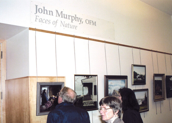 Fr. John Murphy gallery installation