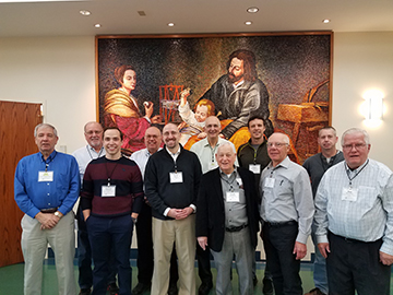 Men's retreat at Holy Family