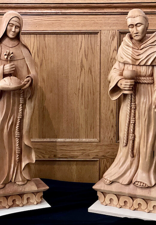 Balkun Statues - St. Francis and St. Clare