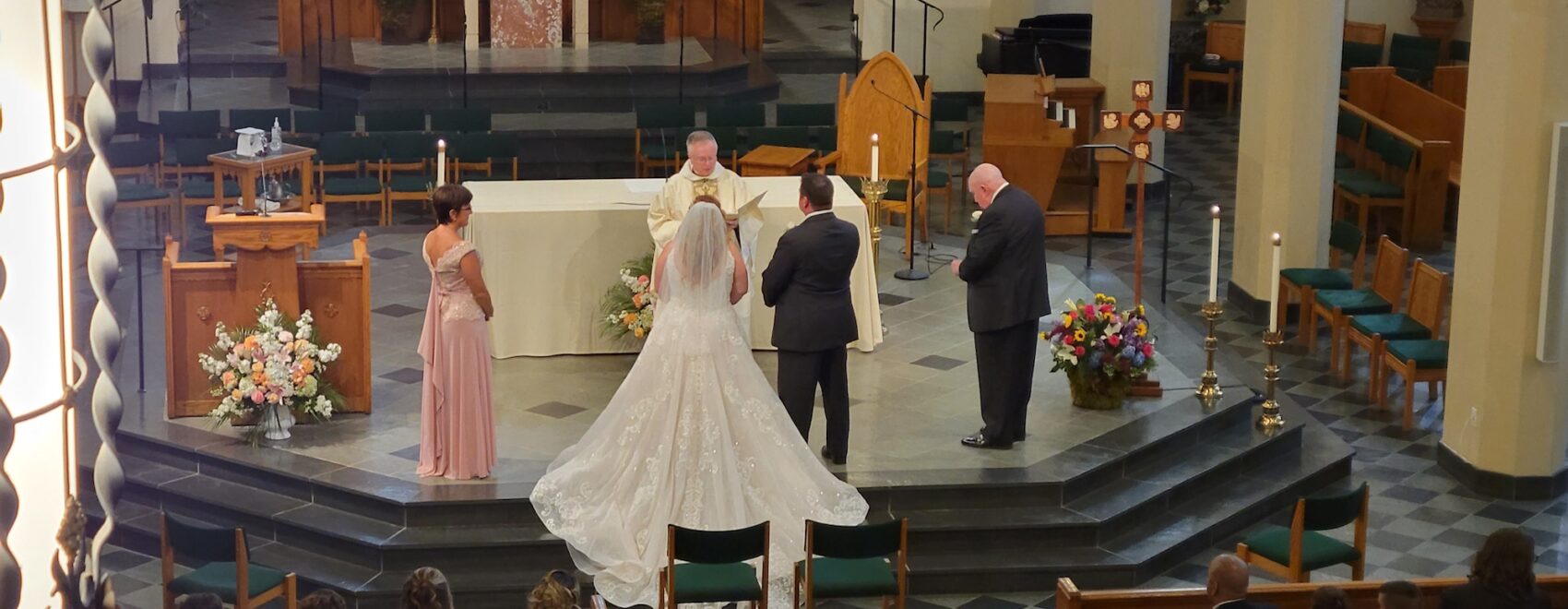 wedding at St. Patrick - St. Anthony
