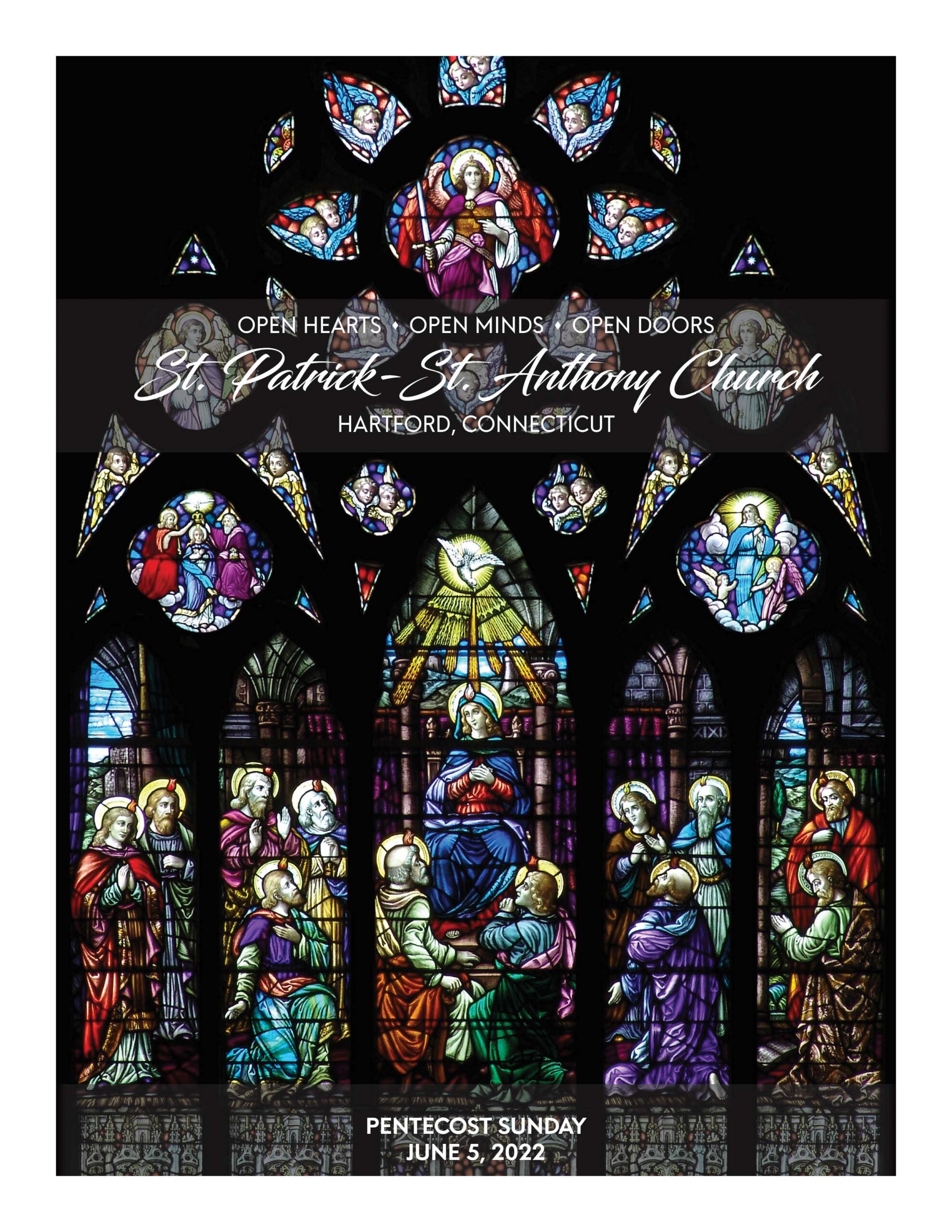 Bulletin Image Pentecost Window 6-5-22
