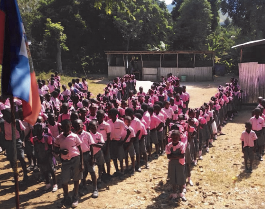 school children of St. Genevieve