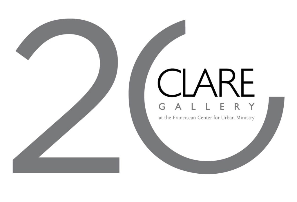 Clare Gallery 20 year logo