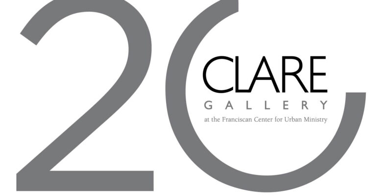 Clare Gallery 20 year logo