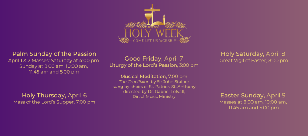 Holy Week 2023