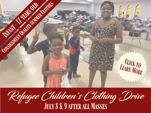 Clothing drive July 2023
