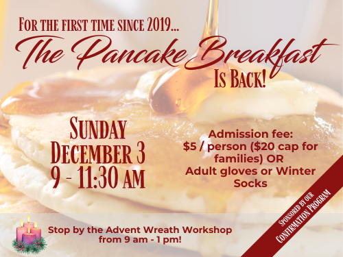 Pancake Breakfast 2023
