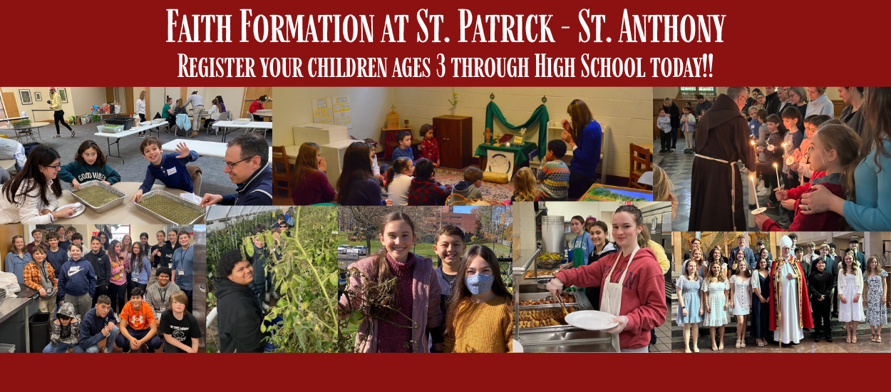 Faith Formation Registration