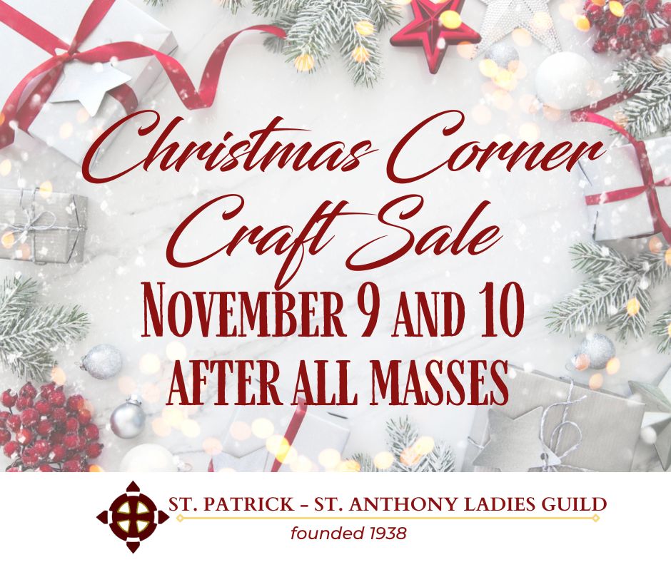 Ladies Guild Craft Sale 2024