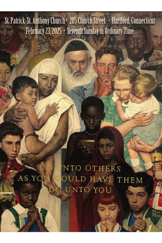 The Golden Rule by Norman Rockwell