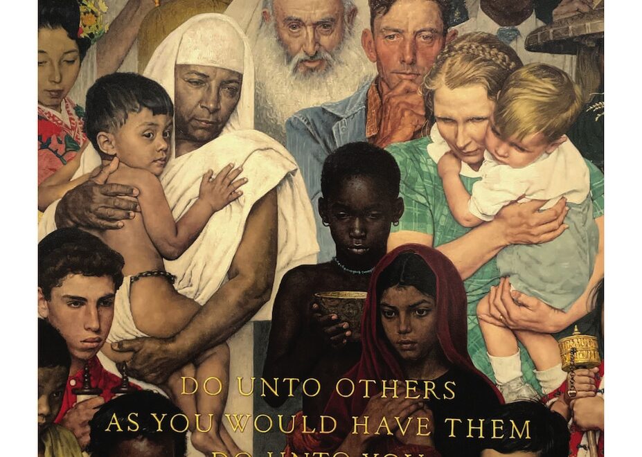 The Golden Rule by Norman Rockwell