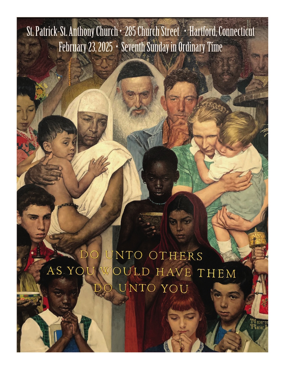 The Golden Rule by Norman Rockwell