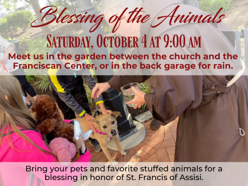 Blessing of Animals 2025