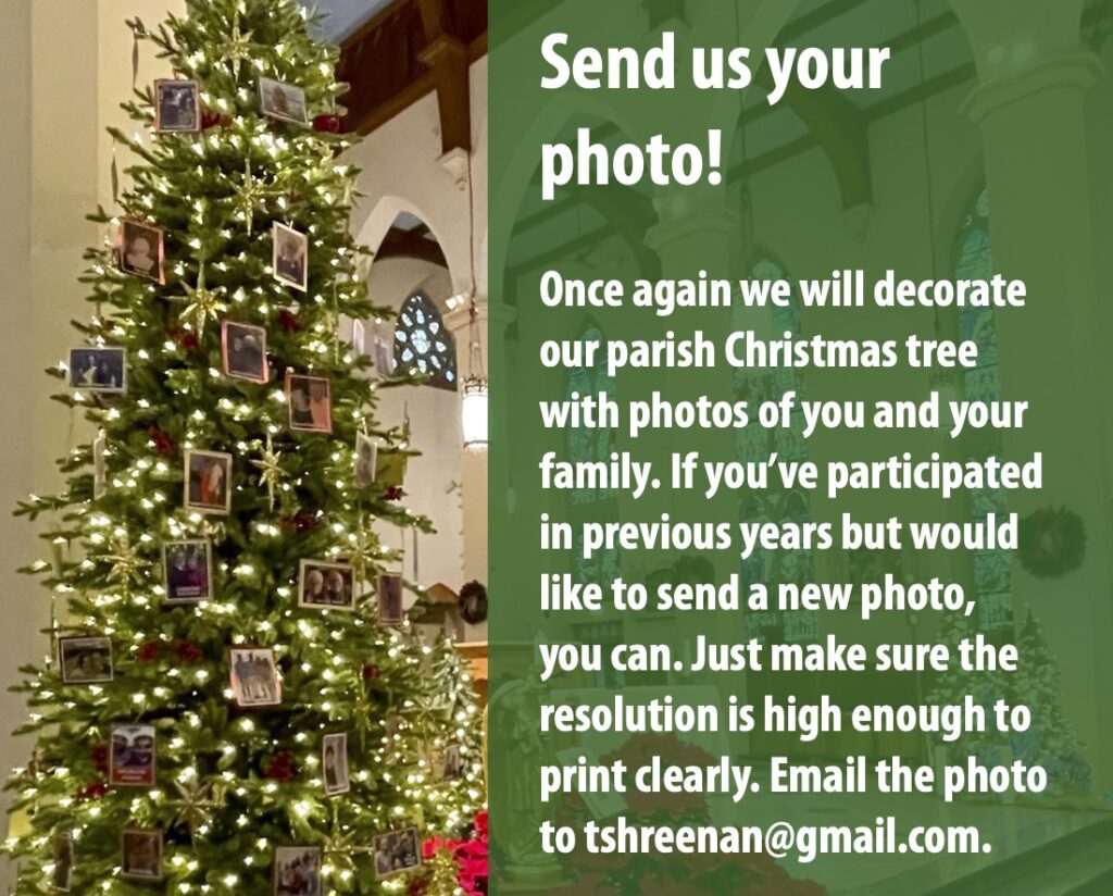 Christmas photo ad