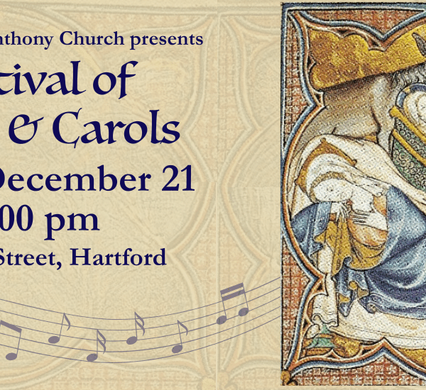 Lessons & Carols December 21, 2025 at 7:00 pm